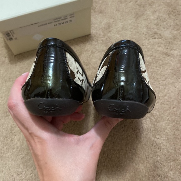 Coach Classic Canvas Logo Perri Loafers - Picture 6 of 10